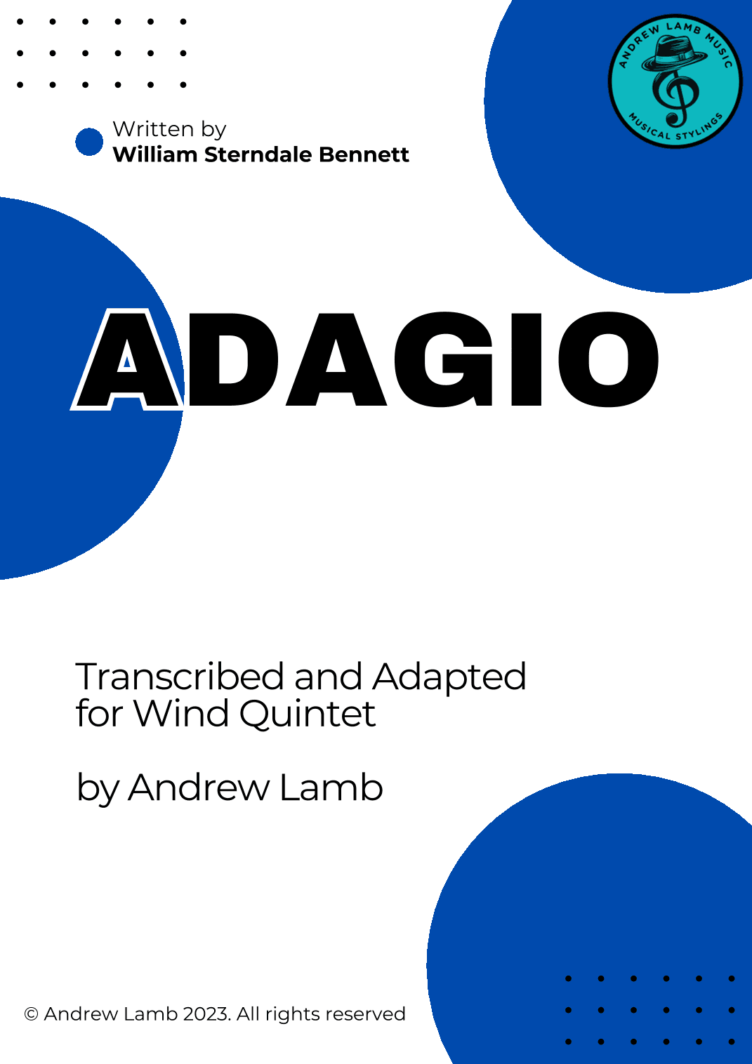 William Sterndale Bennett | Adagio | Wind Quintet (arr. Andrew Lamb)