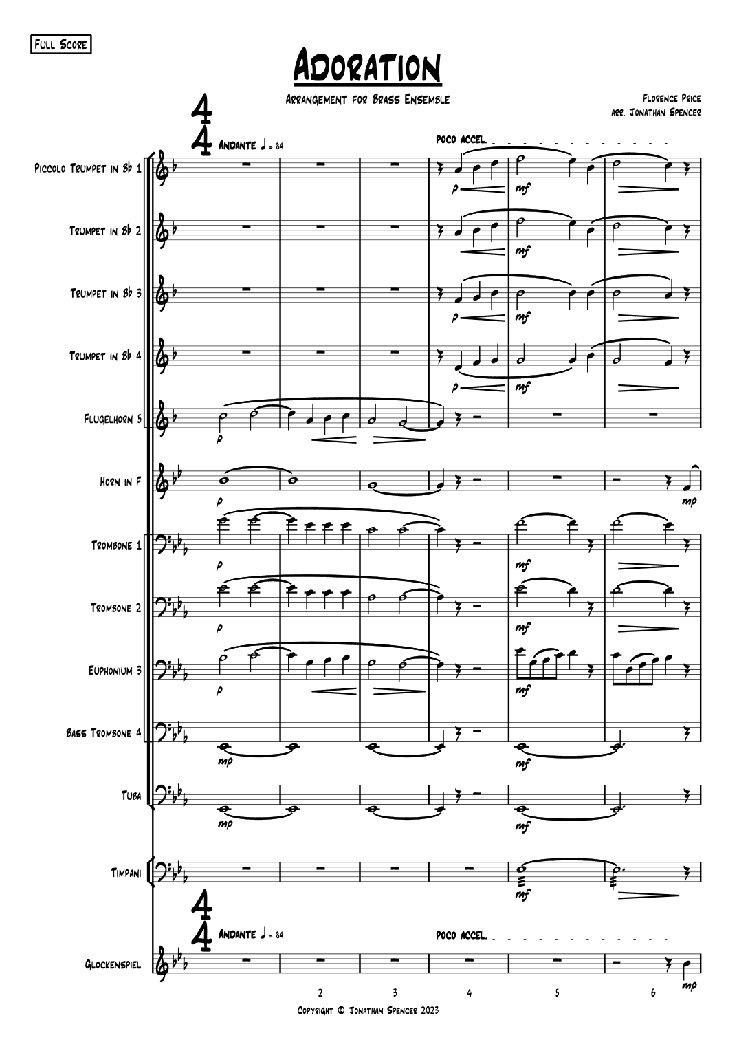 Adoration (arr. Jonathan Spencer)
