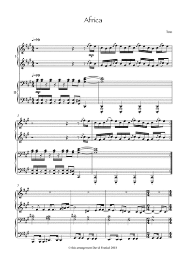 Africa (arr. David Frankel)