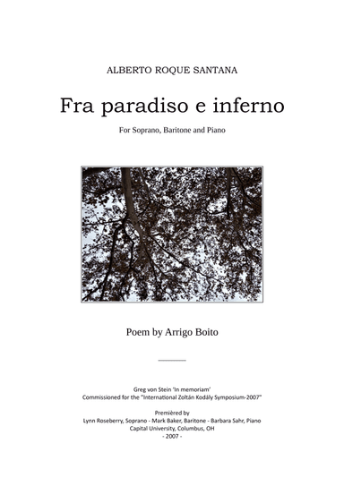 FRA PARADISO E INFERNO