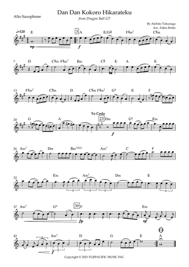 Dragon Ball Gt (arr. Fabio Britto)