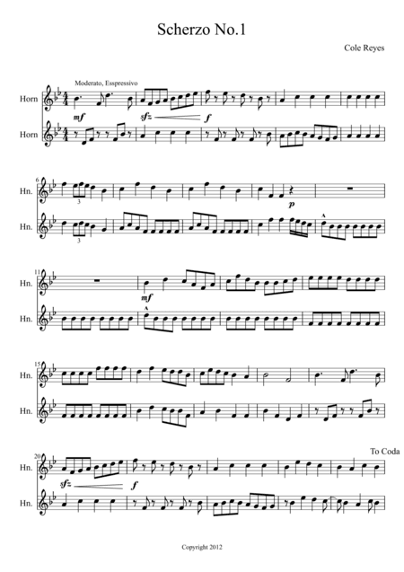 Scherzo No. 1