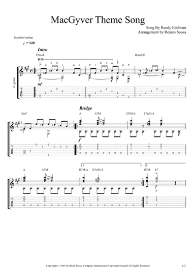 Macgyver - Theme (arr. Renato Sousa)