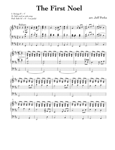The First Noel (arr. Jeff Perks)