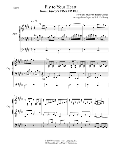 Fly To Your Heart (arr. Rob Hlebinsky)