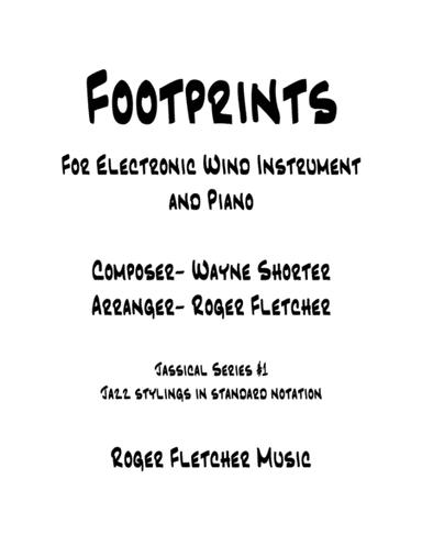 Footprints (arr. Roger Fletcher)