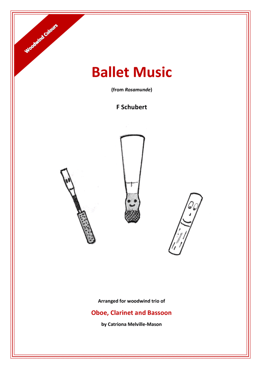 Ballet Music from 'Rosamunde' (oboe, clarinet, bassoon trio) (arr. Catriona Melville-Mason)