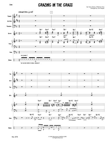 Grazing In The Grass (arr. Joseph Hasper)