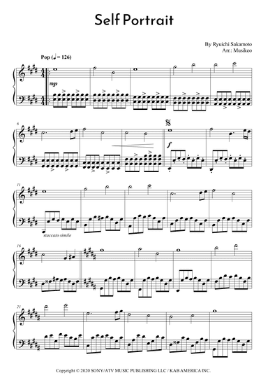 Self Portrait (arr. Musikeo)