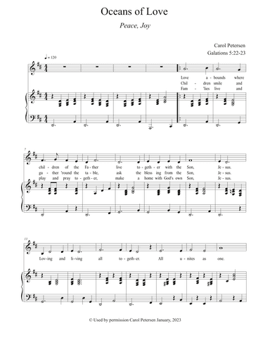 Oceans of Love (Peace, Joy)