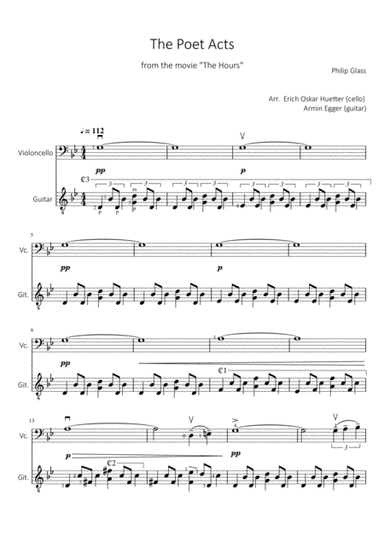 The Poet Acts (arr. Armin Egger, Erich Oskar Huetter)