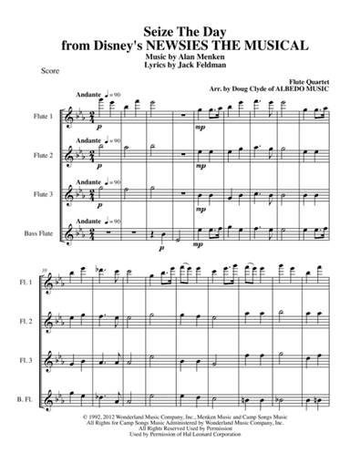 Seize The Day (arr. Doug Clyde)