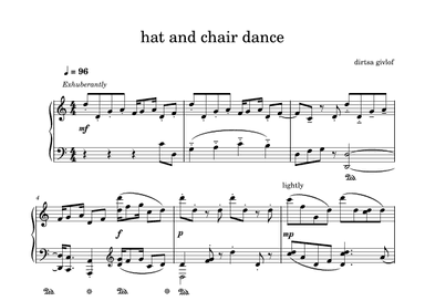 hat and chair dance