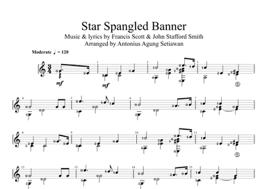 The Star Spangled-Banner (arr. Antonius Agung Setiawan)
