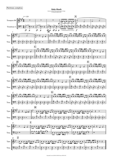 Baby Shark (arr. Rafael Brito)