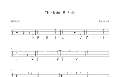 The John B. Sails (arr. Bettina Schipp)