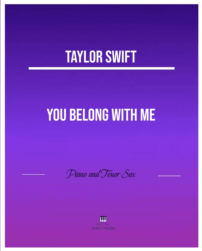 You Belong With Me (arr. ANDRE LAITANO)