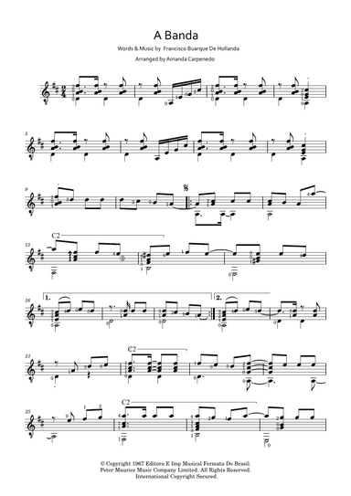 A Banda (arr. Amanda Carpenedo)
