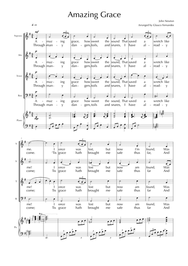 Amazing Grace (arr. Glauco Fernandes)