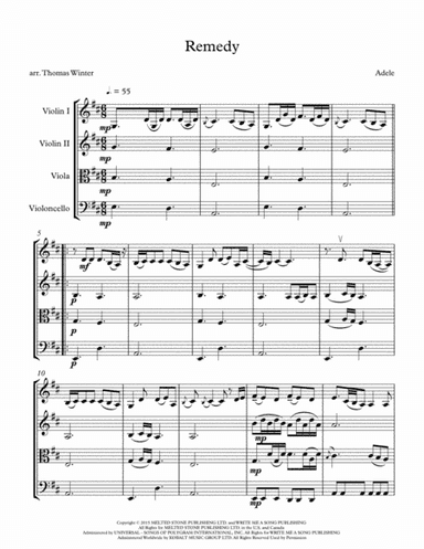 Remedy (arr. Thomas Winter)