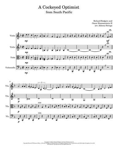 A Cockeyed Optimist (arr. Athena Strings)