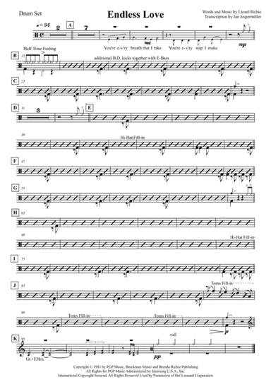 Endless Love (arr. Jan Angermüller)