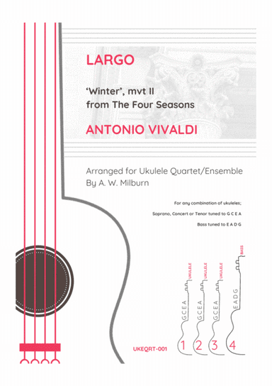 Largo, Winter, movement 'II' from The Four Seasons (arr. Andrew Milburn)