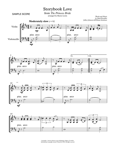 Once Upon A Time...storybook Love (arr. Sherry Lewis)