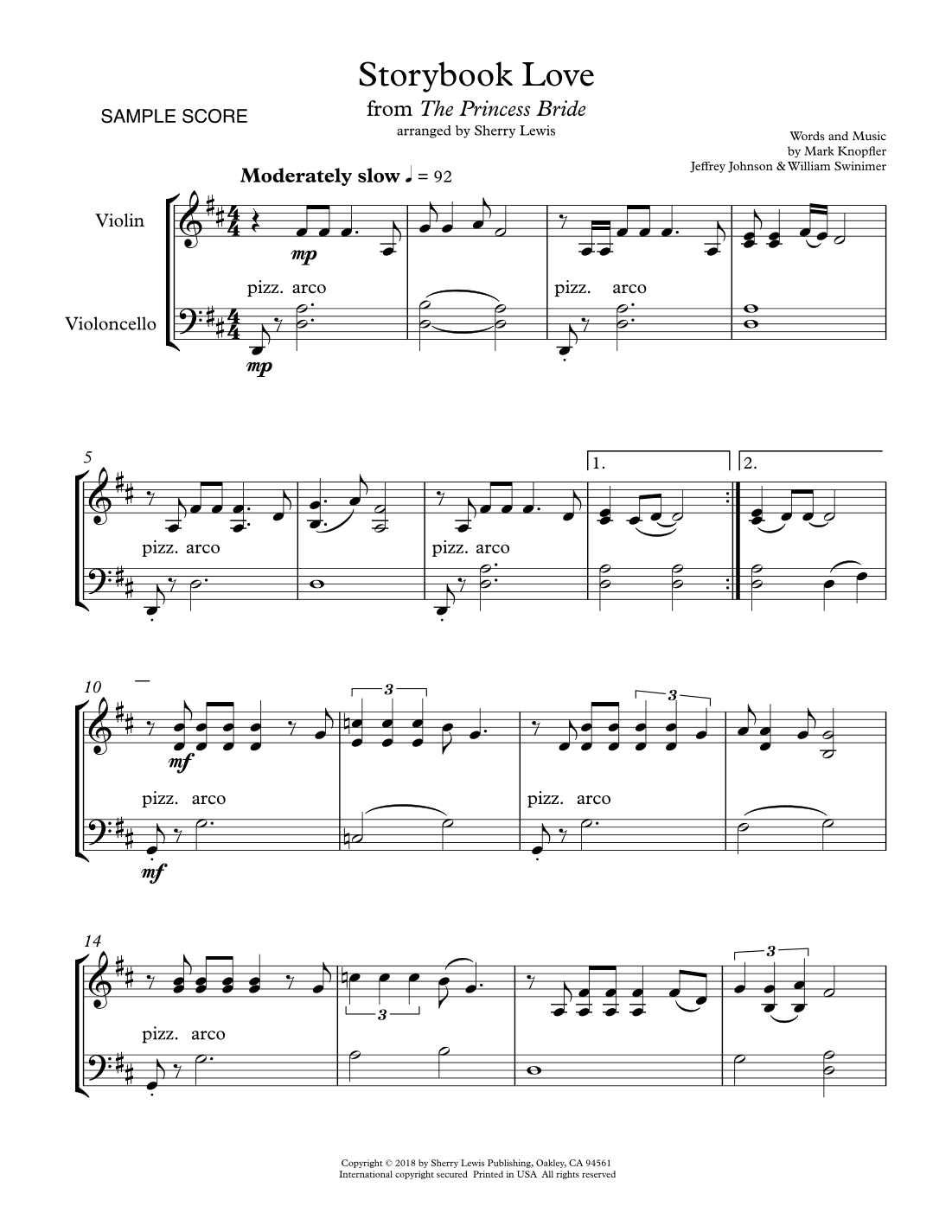 Once Upon A Time...storybook Love (arr. Sherry Lewis)