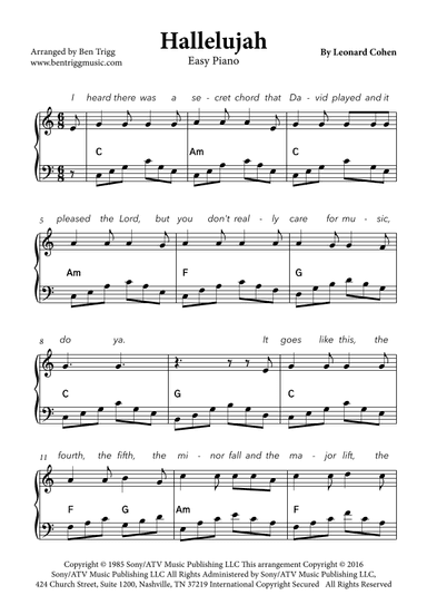 Hallelujah (arr. Ben Trigg)
