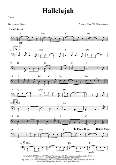 Hallelujah (arr. P.H. Damasceno)