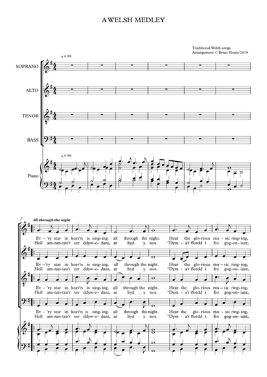 A Welsh Medley (arr. Brian Hoare)