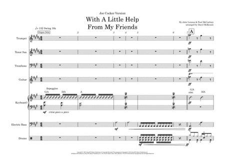 With A Little Help From My Friends (arr. Daryl McKenzie)