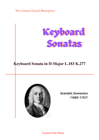 Scarlatti-Sonata in D-Major L.183 K.277(piano) (arr. MPS)