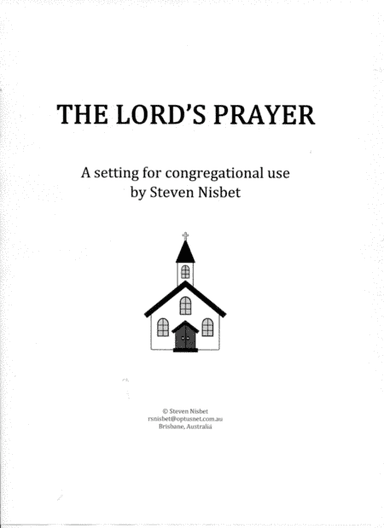 The Lord's Prayer (for congregational use)