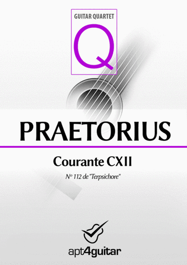 Courante CXII (arr. Roberto García)