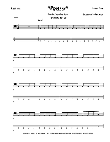 Pixeleen (arr. Accubass)