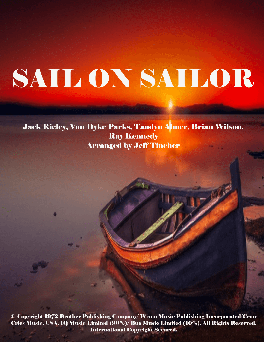 Sail On Sailor (arr. Jeff Tincher)
