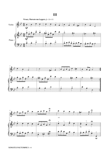 Sonate d'automne 3eme Mouvement