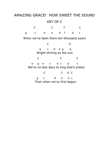 AMAZING GRACE!  HOW SWEET THE SOUND,  KEY OF C, LIVE ONE-ONE-ONE 30 MINUTE SKYPE SESSION.  READ DESC (arr. Philip Greer)
