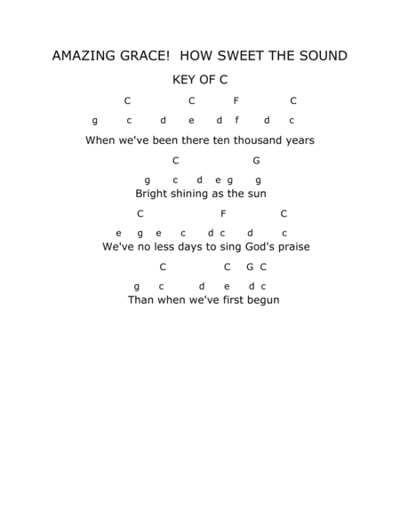 AMAZING GRACE!  HOW SWEET THE SOUND,  KEY OF C, LIVE ONE-ONE-ONE 30 MINUTE SKYPE SESSION.  READ DESC (arr. Philip Greer)