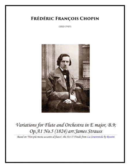 Variations on a Rossini Theme op.Posth (arr. James Strauss)