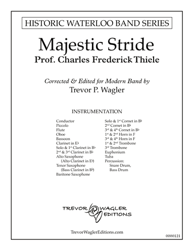 Majestic Stride (arr. Trevor P. Wagler)