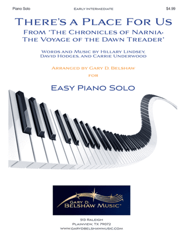 There's A Place For Us (arr. Gary D. Belshaw)