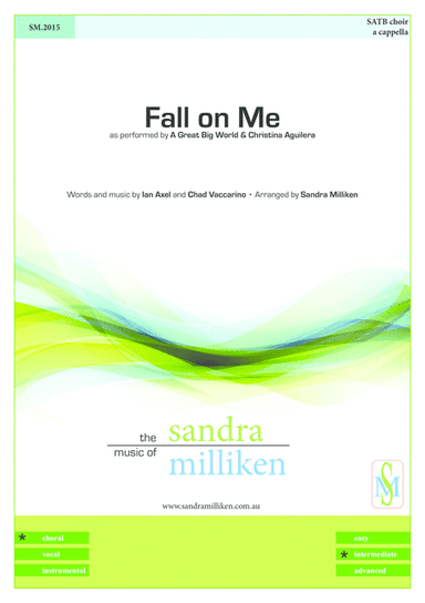 Fall On Me (original Version) (arr. Sandra Milliken)