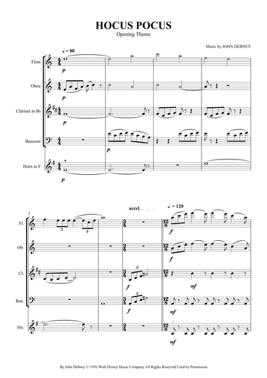 Opening Theme (arr. SCMusic)