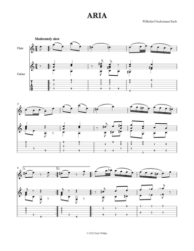 Aria (arr. Mark Phillips)