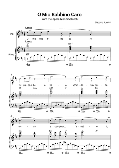 O Mio Babbino Caro (arr. Jackson Spindler)