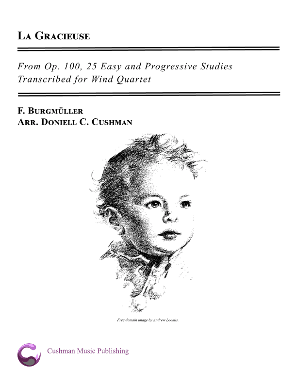 La Gracieuse for Wind Quartet (arr. Doniell Cushman)