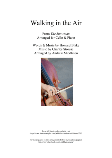 Walking In The Air (arr. Andrew Middleton)